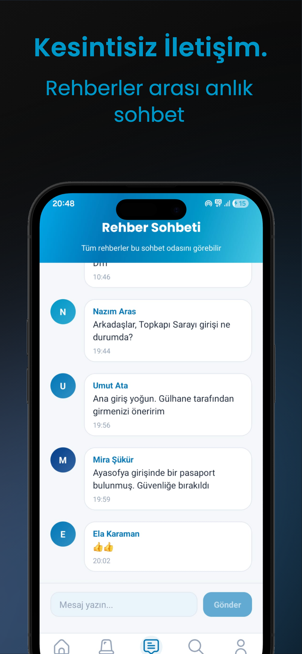 Planlı. Hazır. — Liman gemi takvimi